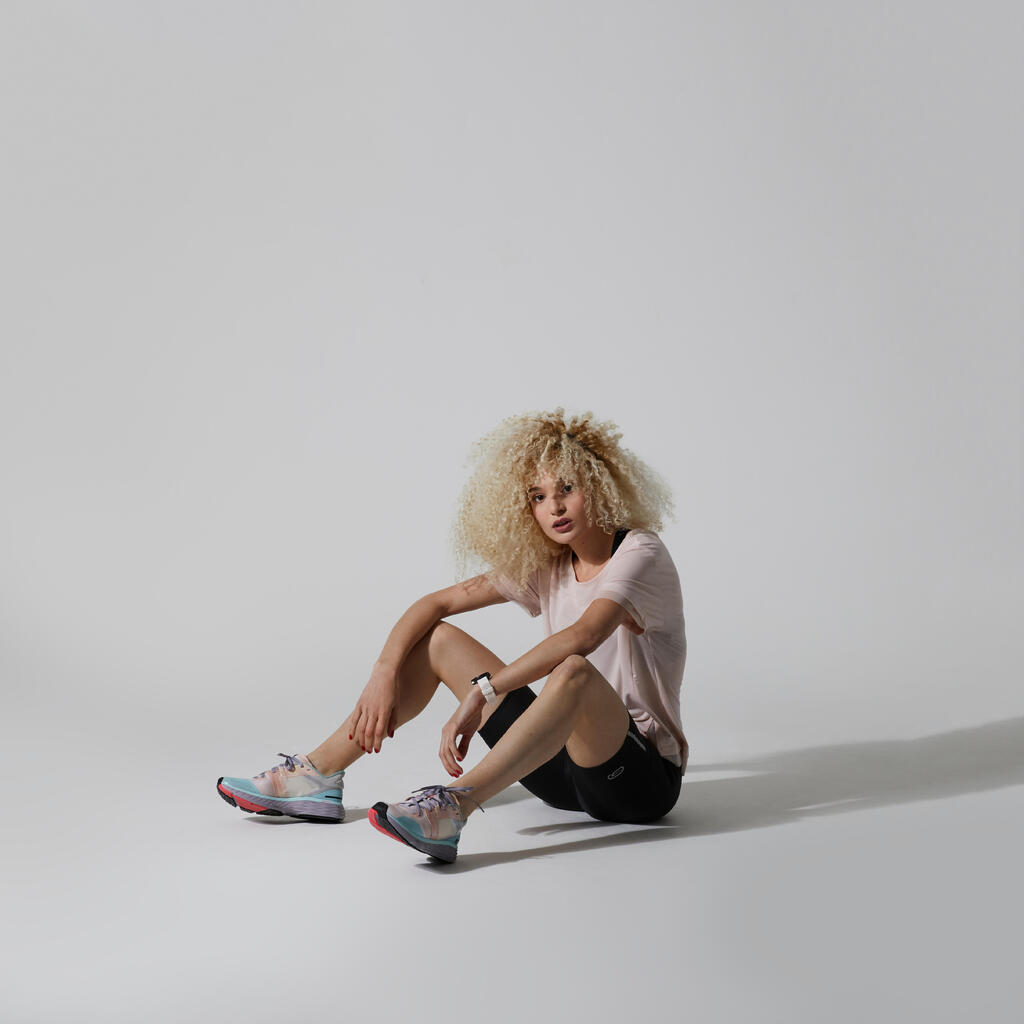 Women Running Shoes Kalenji Run Comfort W - Mauve