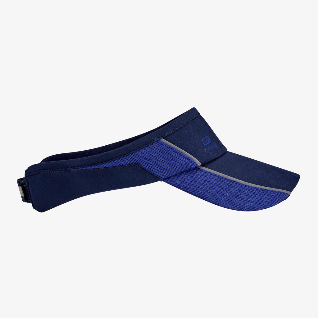 Adjustable running visor - navy blue
men women