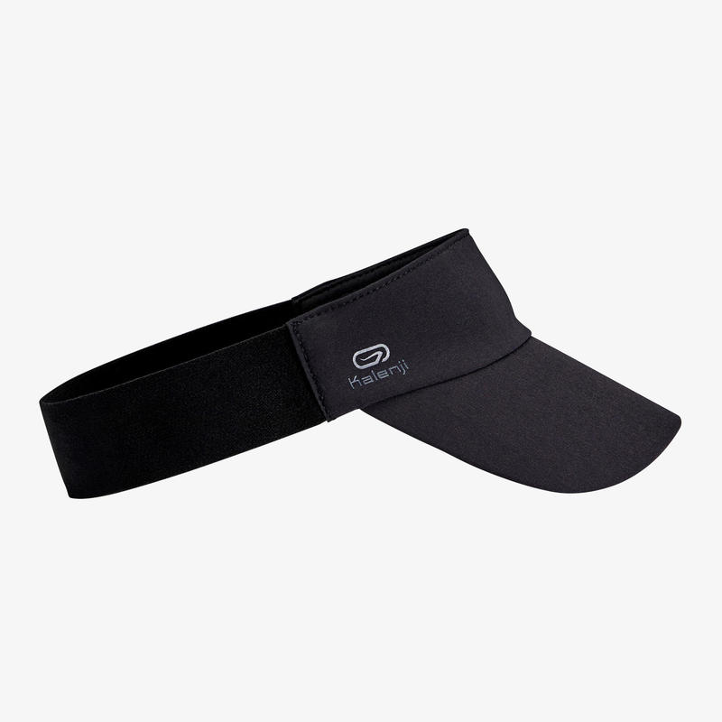 Lauf-Visor Cap Unisex - schwarz 