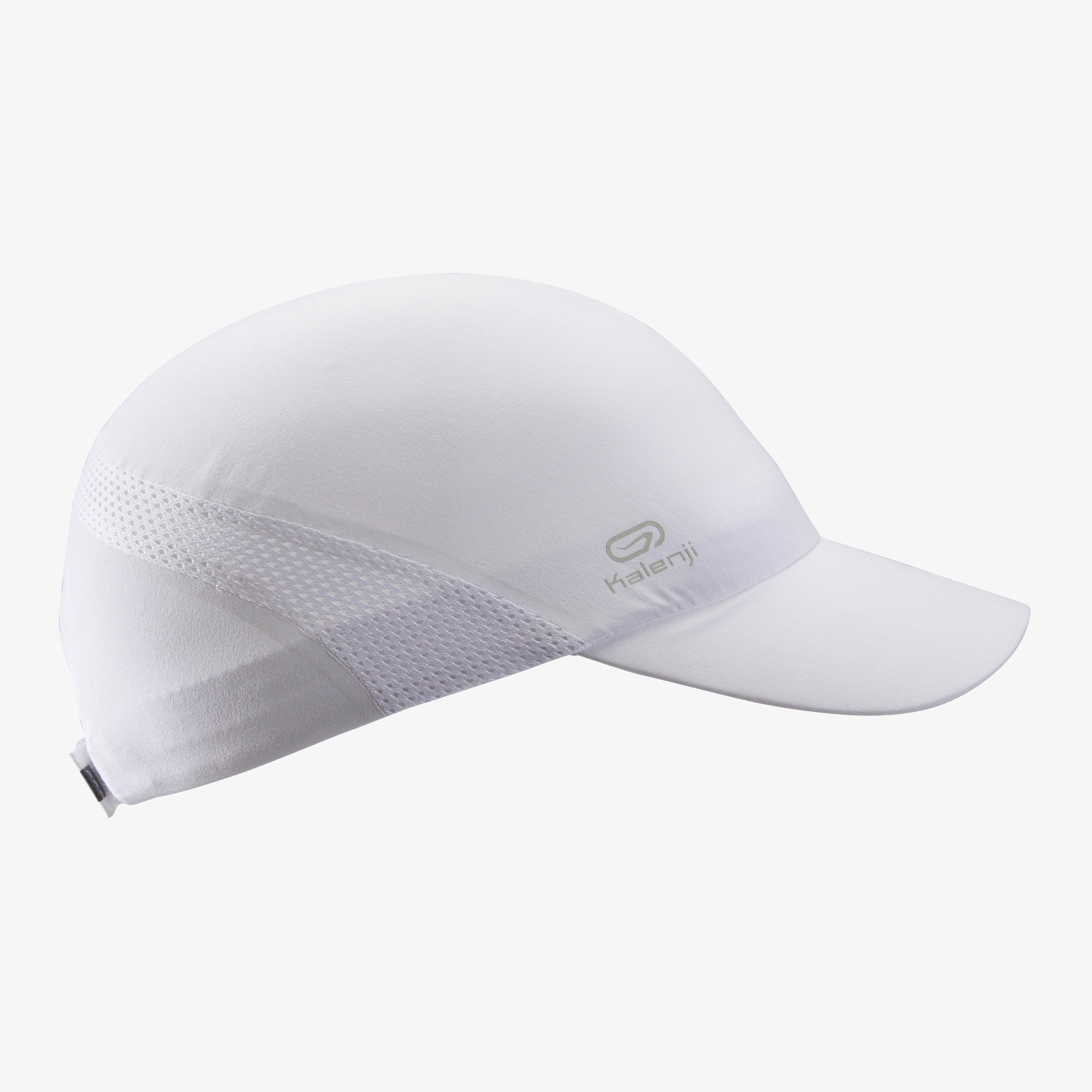 Casquette running Homme Femme - KIPRUN Ajustable blanc