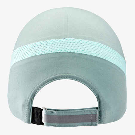 Men Women's KIPRUN Adjustable running cap - grey-green