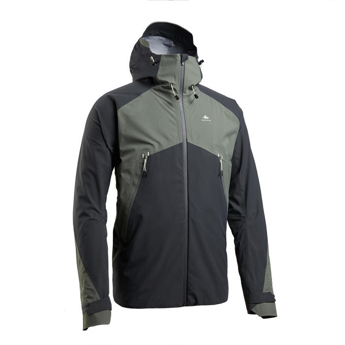 men's waterproof mountain walking jacket mh500