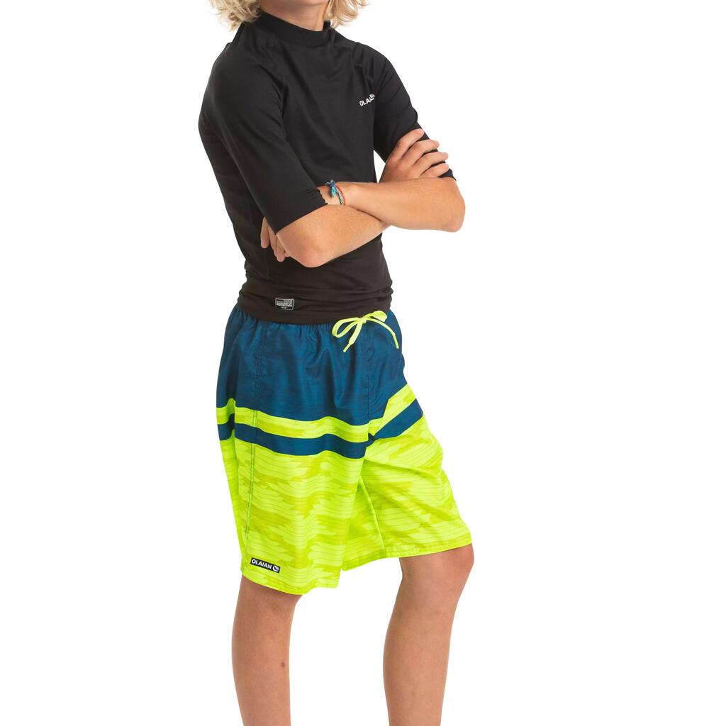 Olaian 100L, Surfing Boardshorts, Kids'