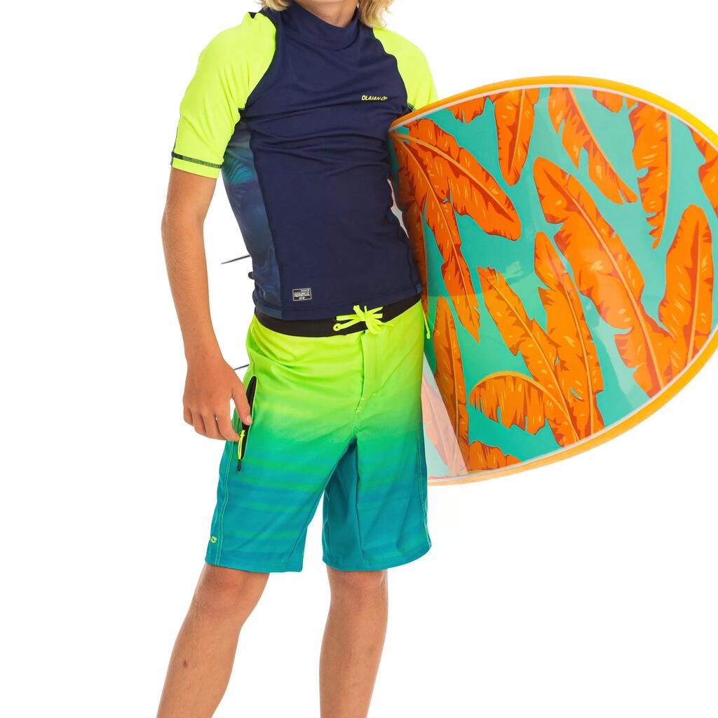 short de bain 500 vert
