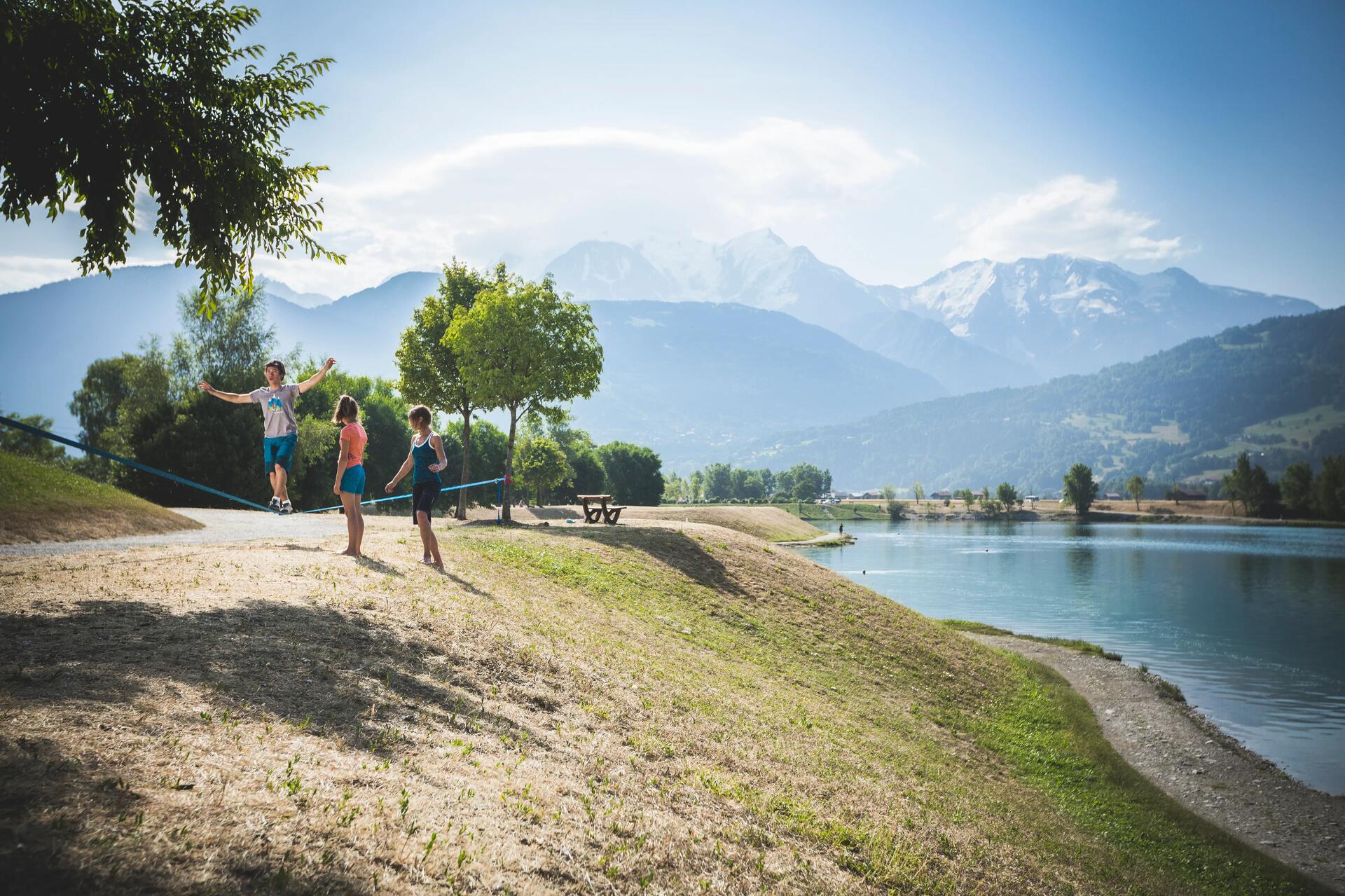 Die richtige Wahl einer Slackline