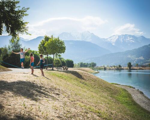 Die richtige Wahl einer Slackline