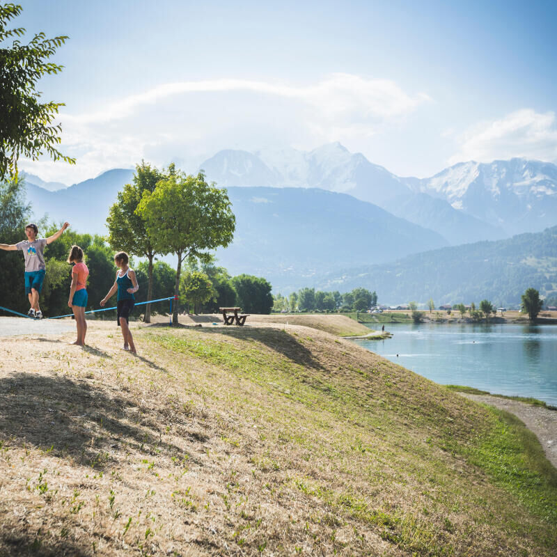 Panoplies de pratique - slackline