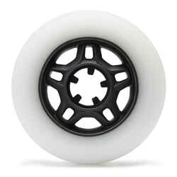 Adult 80mm 80A Fitness Inline Skating Wheels Fit 4-Pack - White