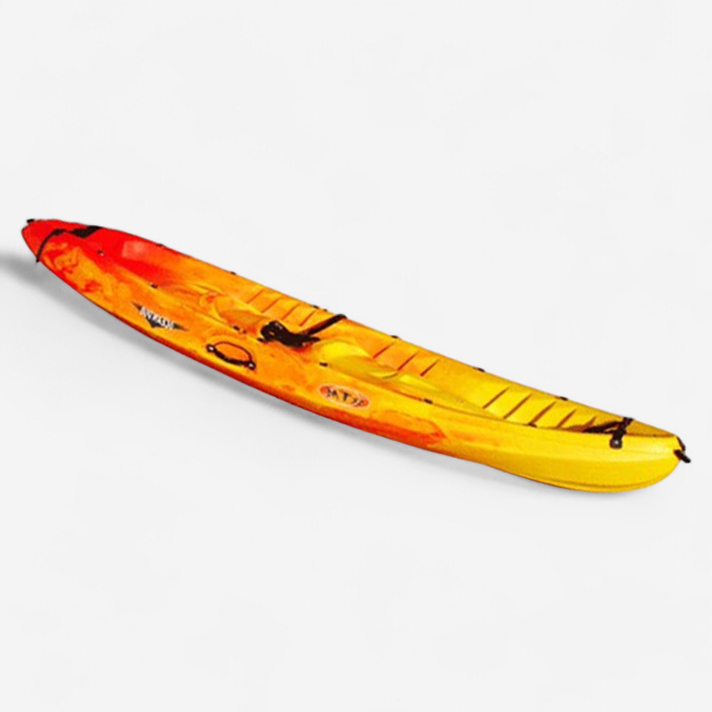 Pagaie Pour Enfant H2o Kayaks Glide – 2 Parties, Aluminium Réglable 122-168 Cm, Lame Renforcée, Flottante