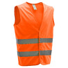 Cycling High Visibility Safety Vest - Neon Orange