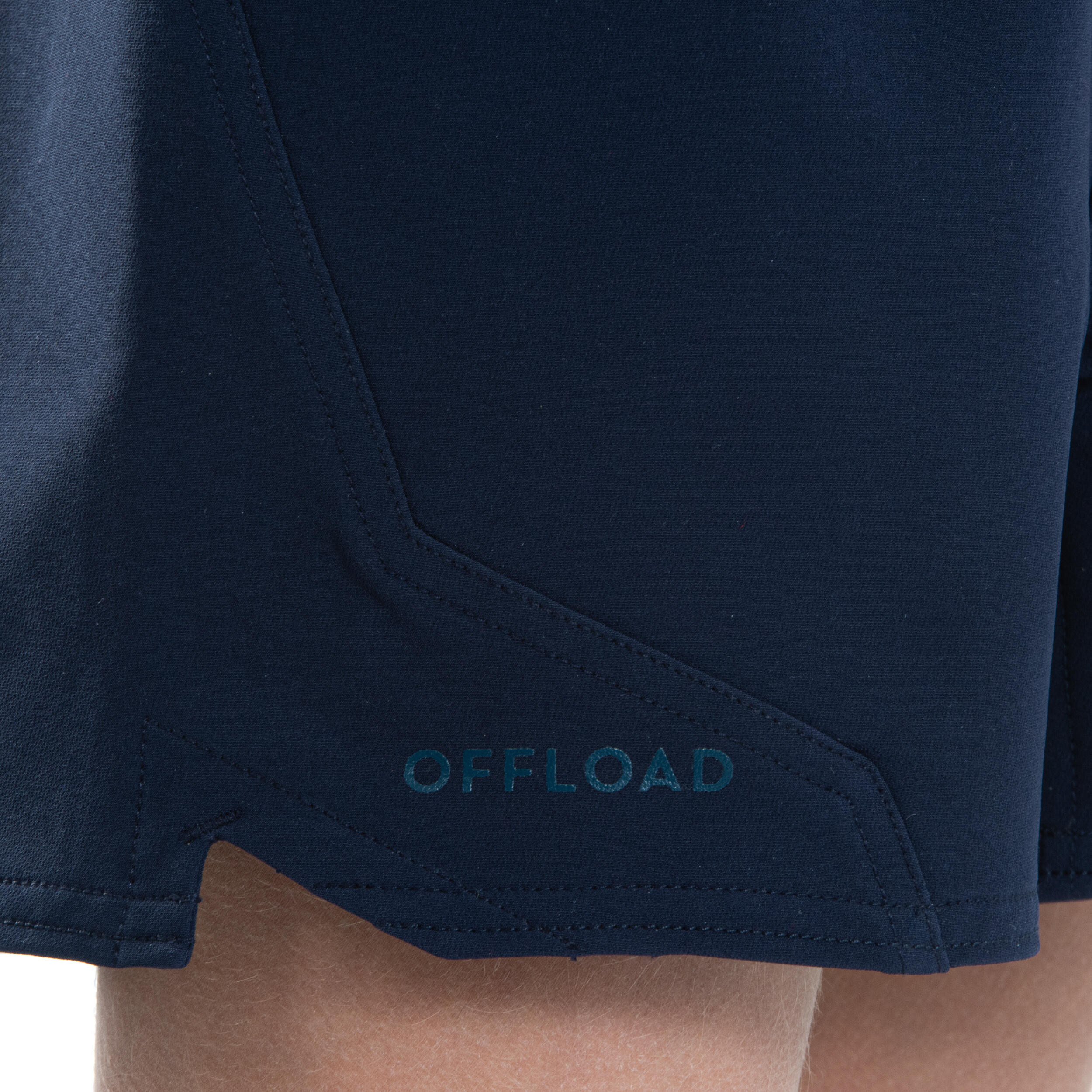 Kids' Rugby Shorts R500 - Navy Blue 5/9