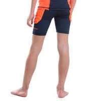 Kids’ Protective Rugby Undershorts R500 - Orange