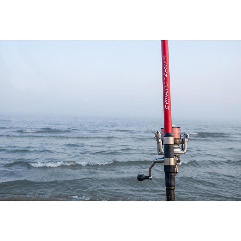 Conjunto de Pesca em Surfcasting Cana e Carreto SYMBIOS LIGHT-500 390 80-150 g