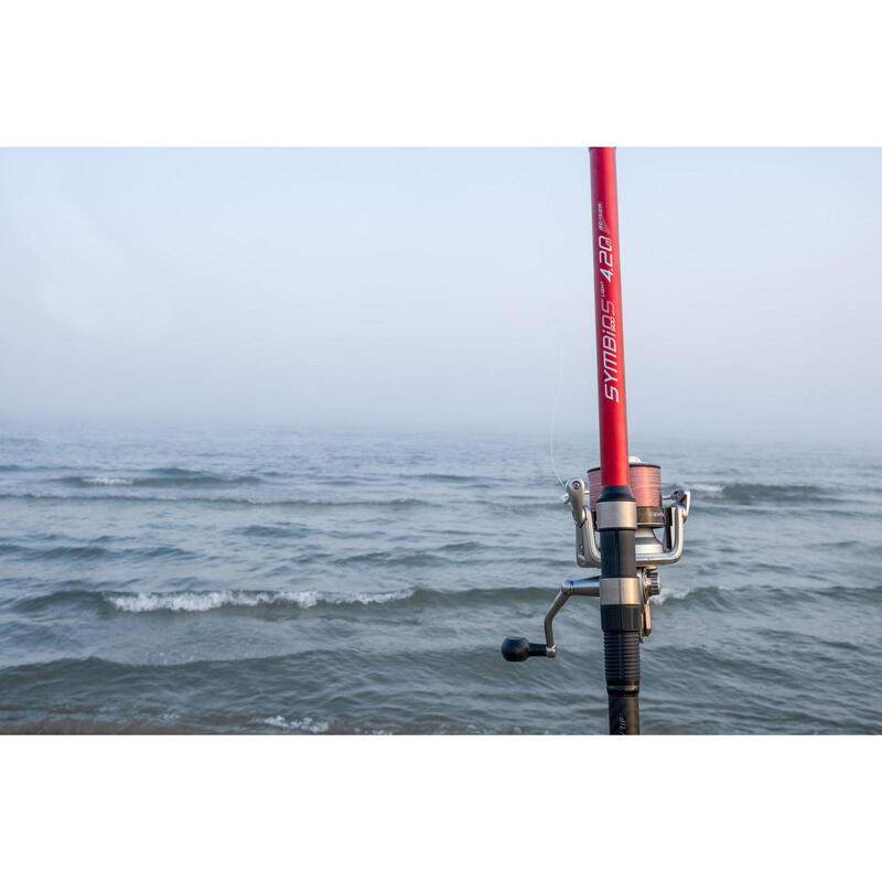 Lansetă surfcasting pescuit SYMBIOS LIGHT 500 Telescopică 3,90m 80-150g