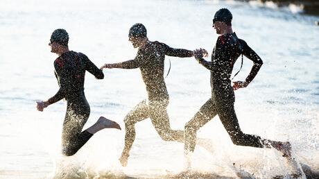 Triathlon : natation Triathlon : natation