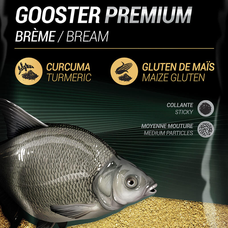 Etetőanyag, kukorica-kurkuma, 1 kg - Gooster Premium