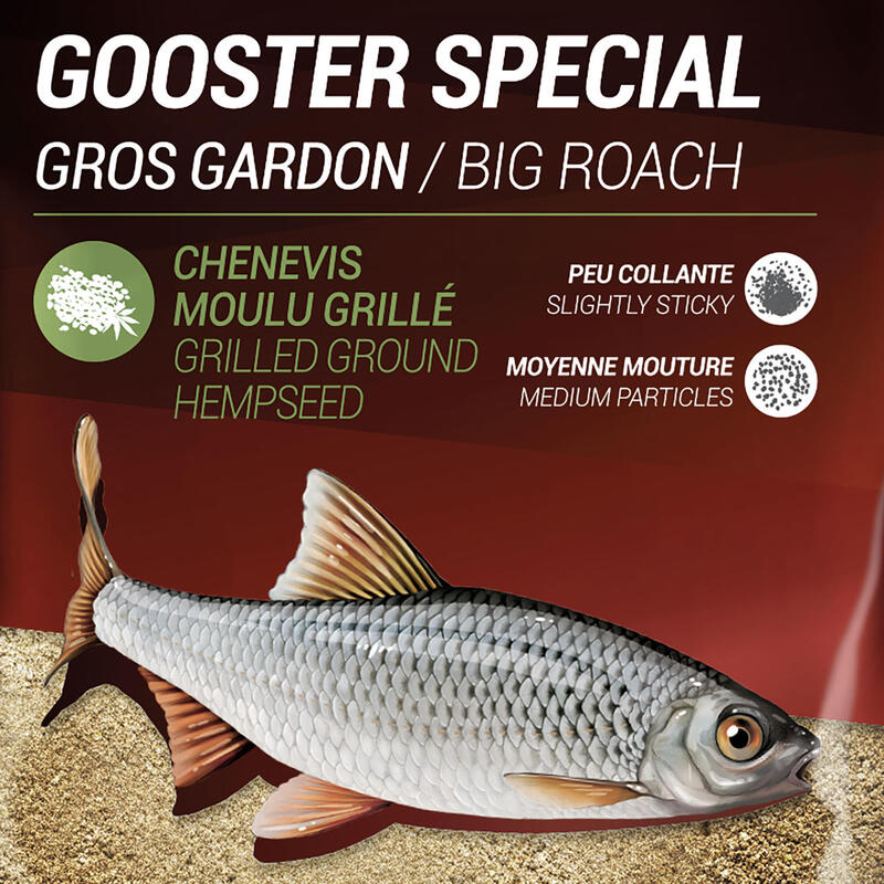 Zanęta na Duże Płocie CAPERLAN Gooster Gros Gardon 1 kg