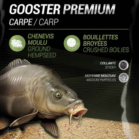 GOOSTER PREMIUM CARP BAIT 1kg