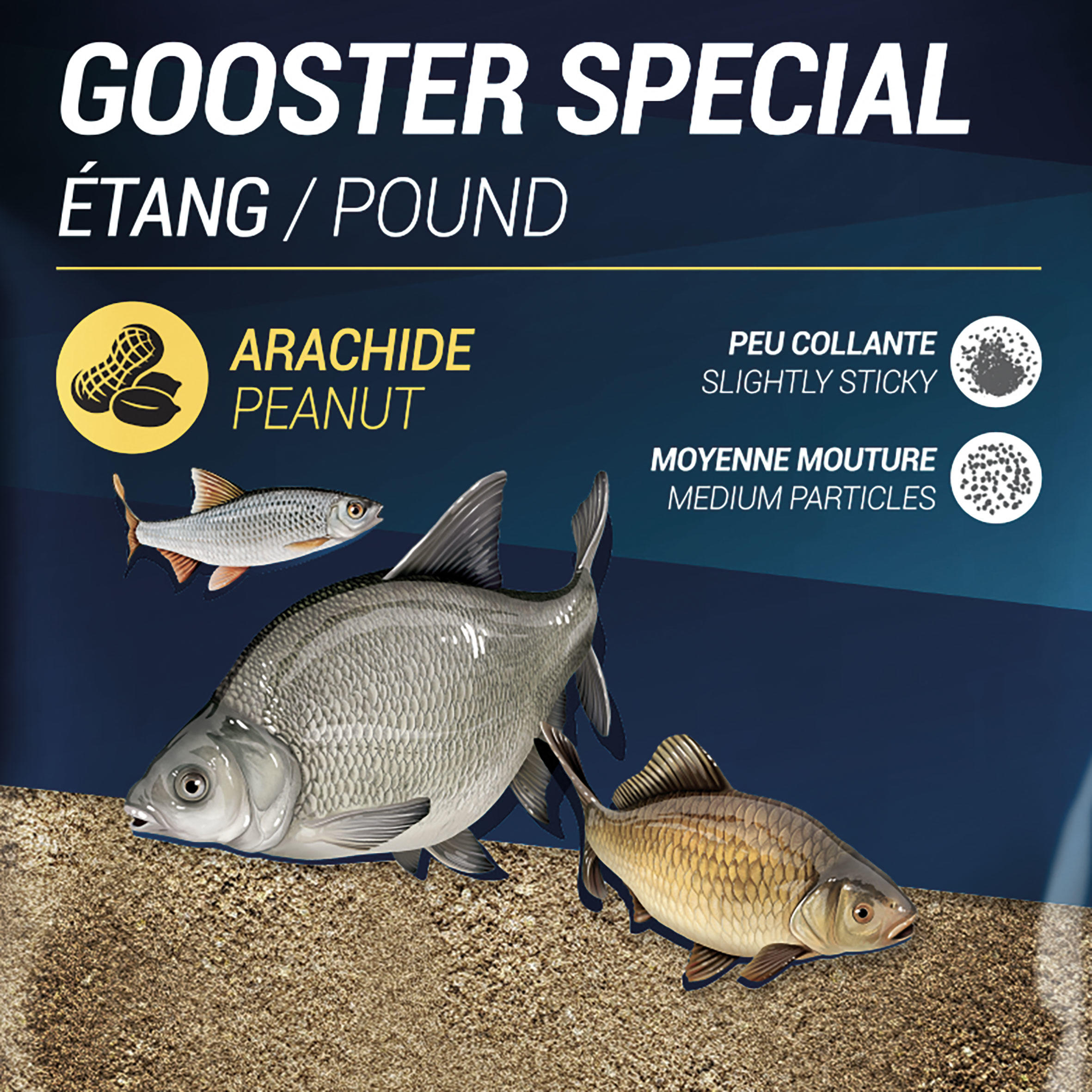 GOOSTER SPECIAL BAIT FOR ALL POND FISH 1kg 2/6