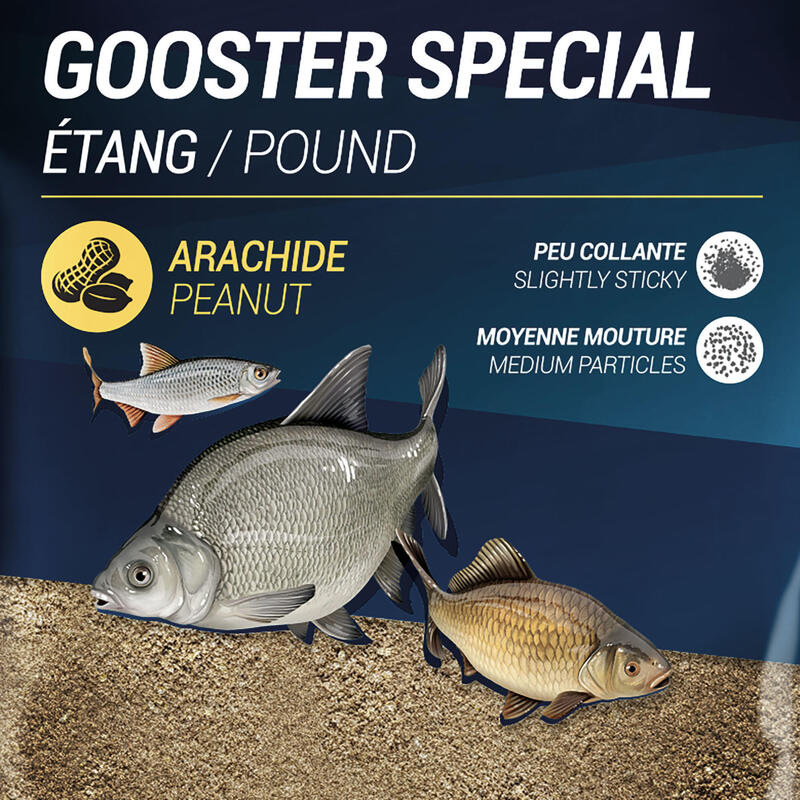 Návnada na lov všech druhů ryb Gooster Etang 1 kg