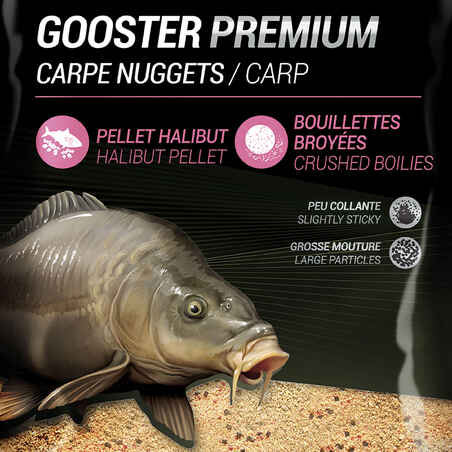 GOOSTER PREMIUM CARP BAIT NUGGETS 1 KG