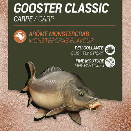 GOOSTER CLASSIC CARP BAIT ORANGE MONSTER CRAB 4,75kg