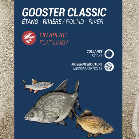 Agn alla fisksorter GOOSTER CLASSIC 4X4 9,5 kg