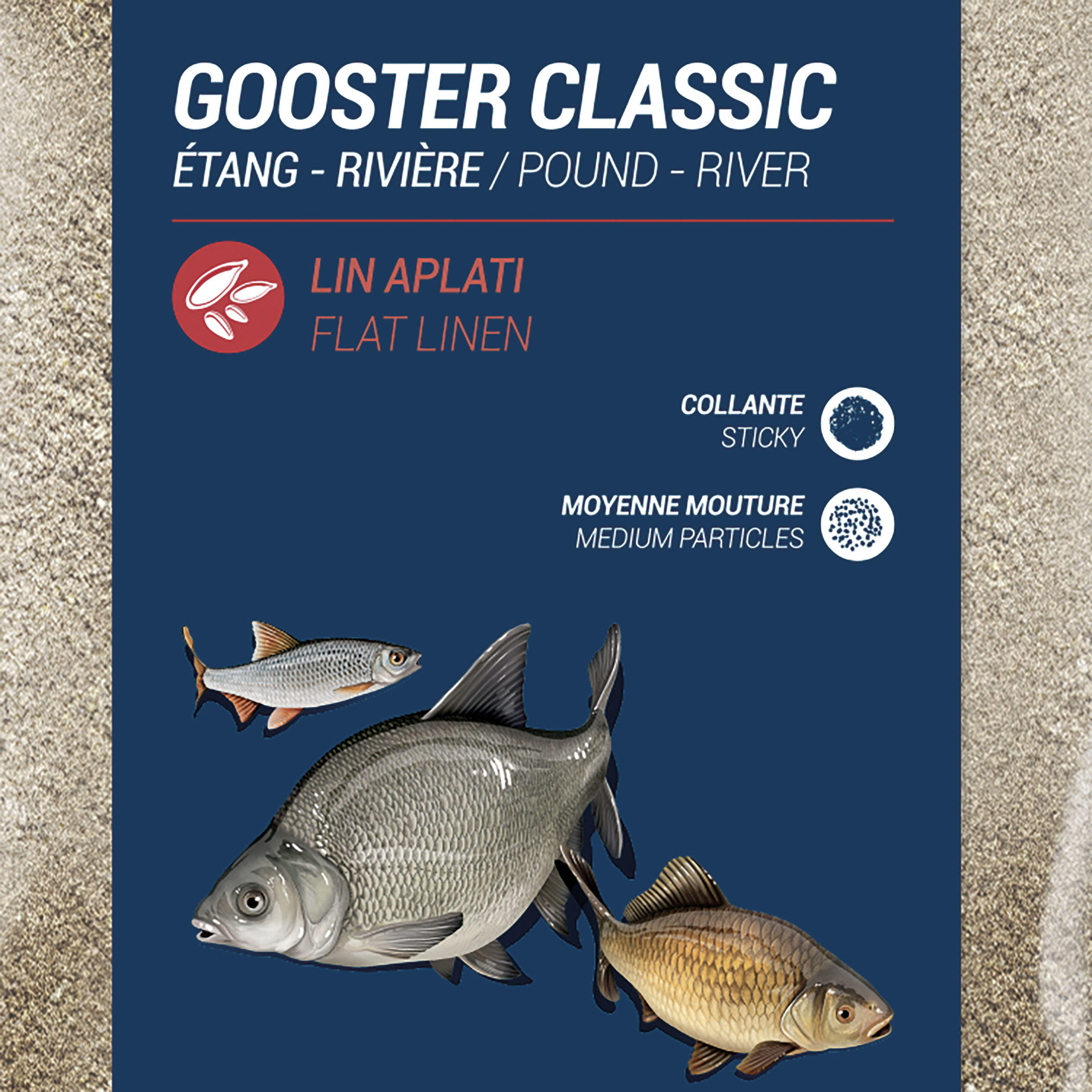 GOOSTER CLASSIC BAIT FOR ALL FISH ANISE 4X4 9.5kg 2/5