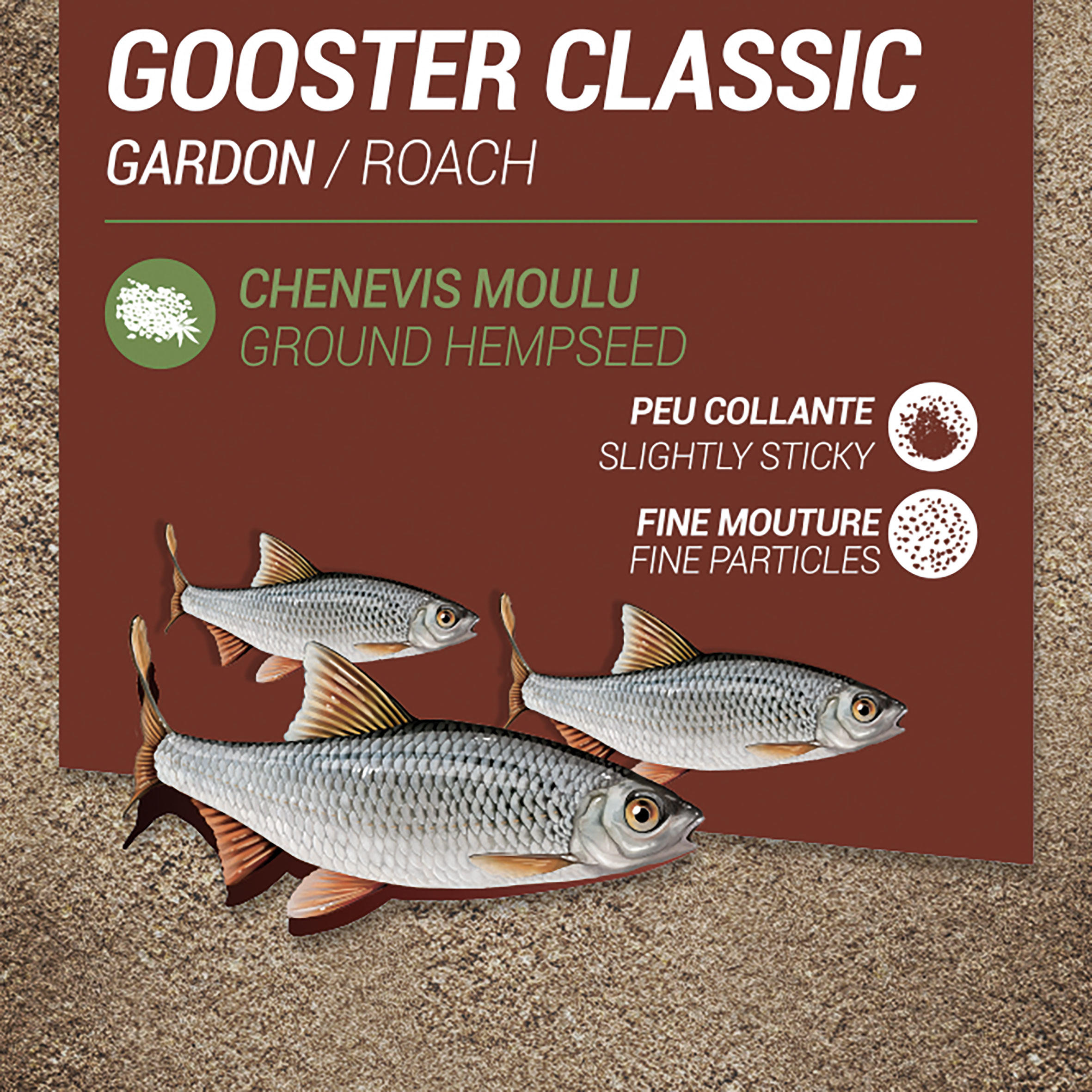 CAPERLAN Návnada Gooster Classic plotica 4,75 kg 4,75 kg · záber 3
