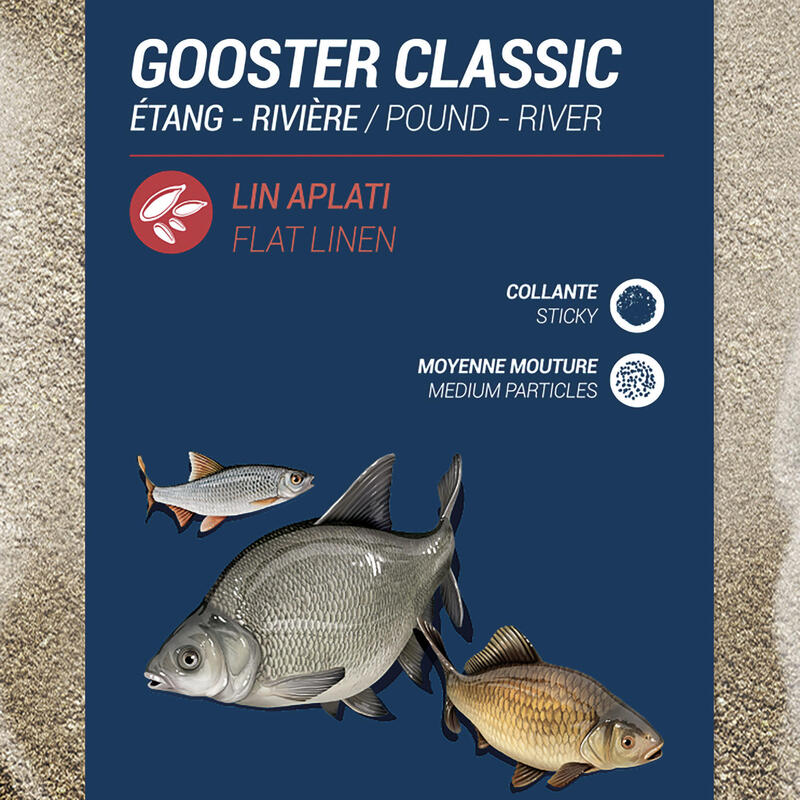 Nadă Pescuit Gooster pentru orice tip de pești 4X4 Negru 4,75 kg
