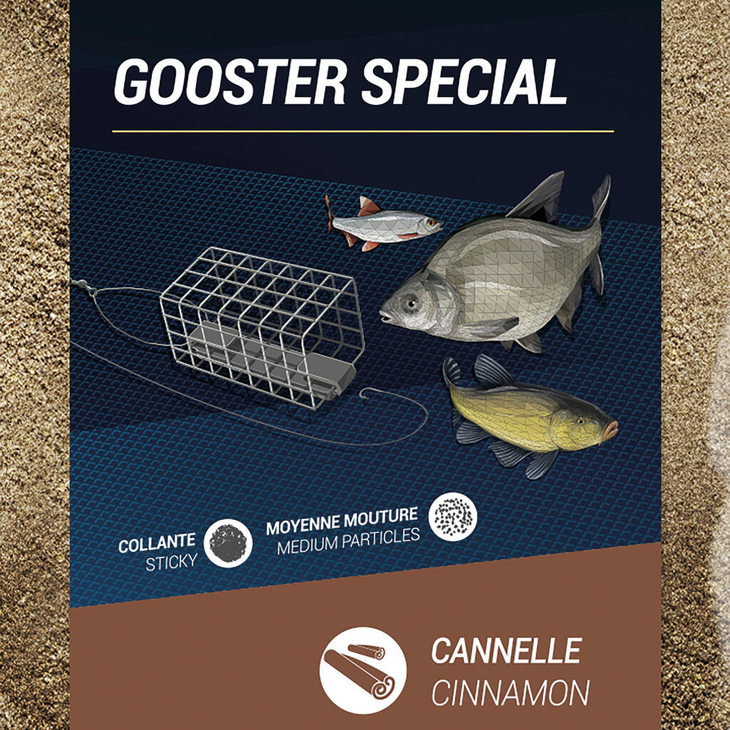 Návnada Gooster Special na lov všetkých rýb na feeder 4,75 kg