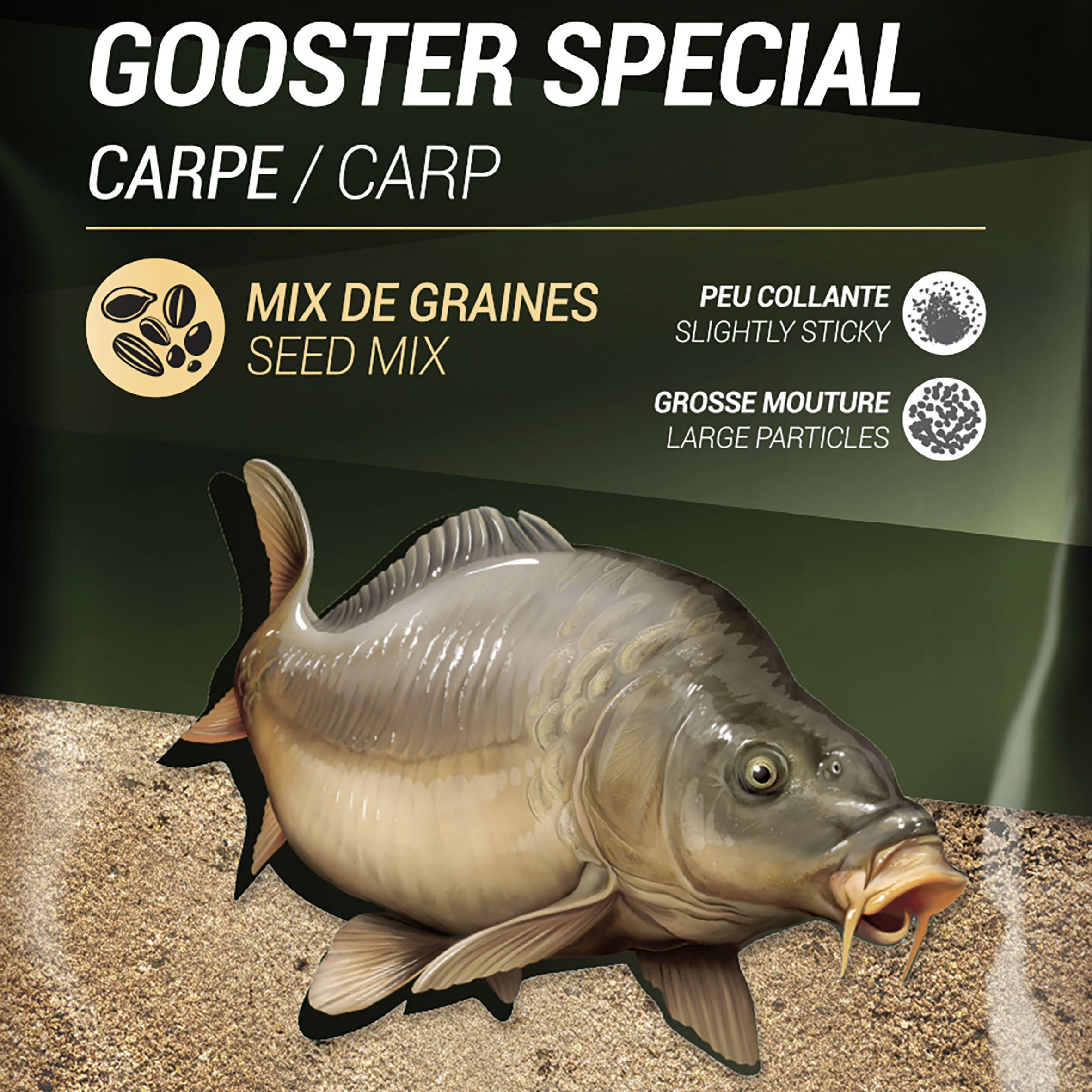 GOOSTER SPECIAL CARP BAIT 1KG 2/6