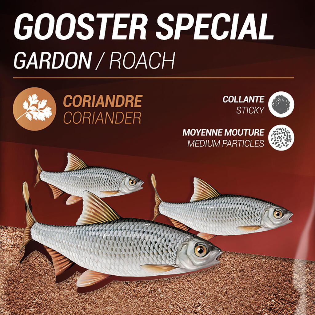 Iebarojamā barība raudu makšķerēšanai “Gooster Special red”, 1 kg, sarkana