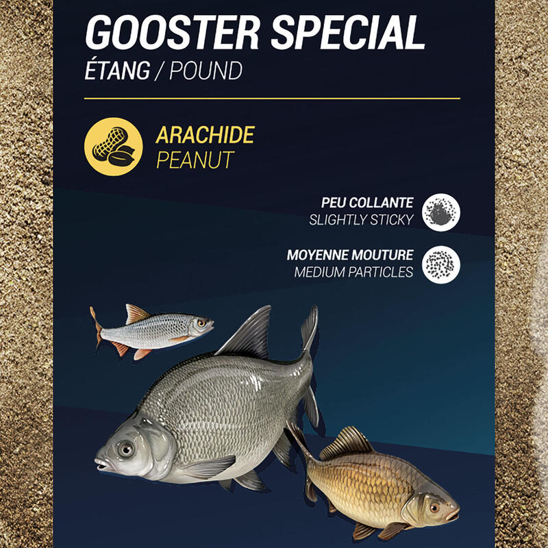 AMORCE GOOSTER SPECIAL TOUS POISSONS ETANG 4,75KG