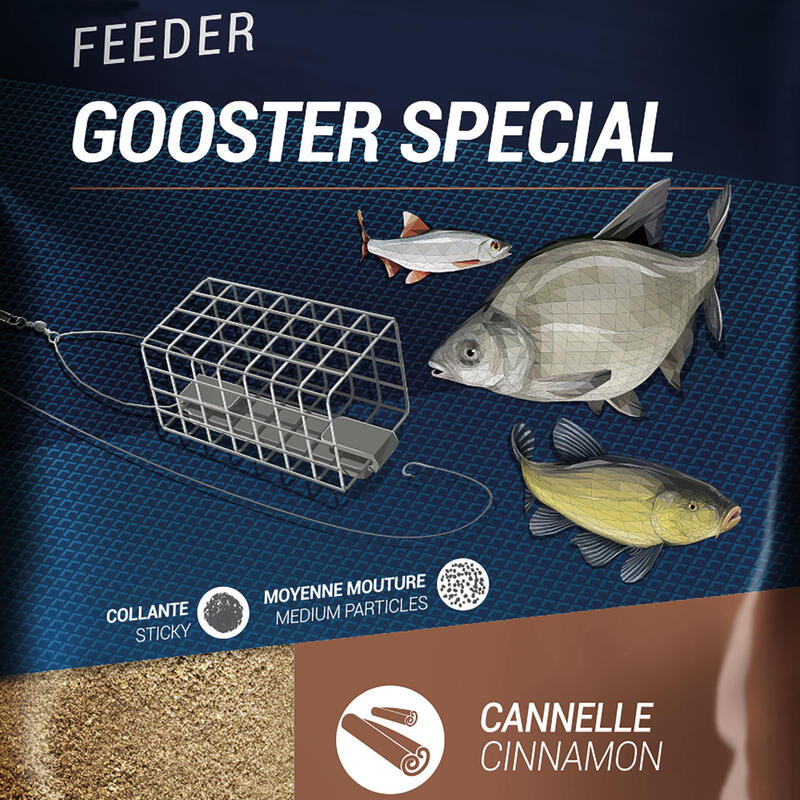 AMORCE GOOSTER SPECIAL TOUS POISSONS FEEDER 1KG