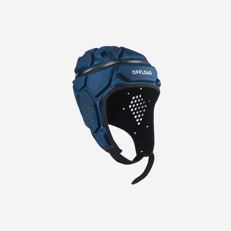 男款英式橄欖球爭球頭盔 Offload R500 - 藍色