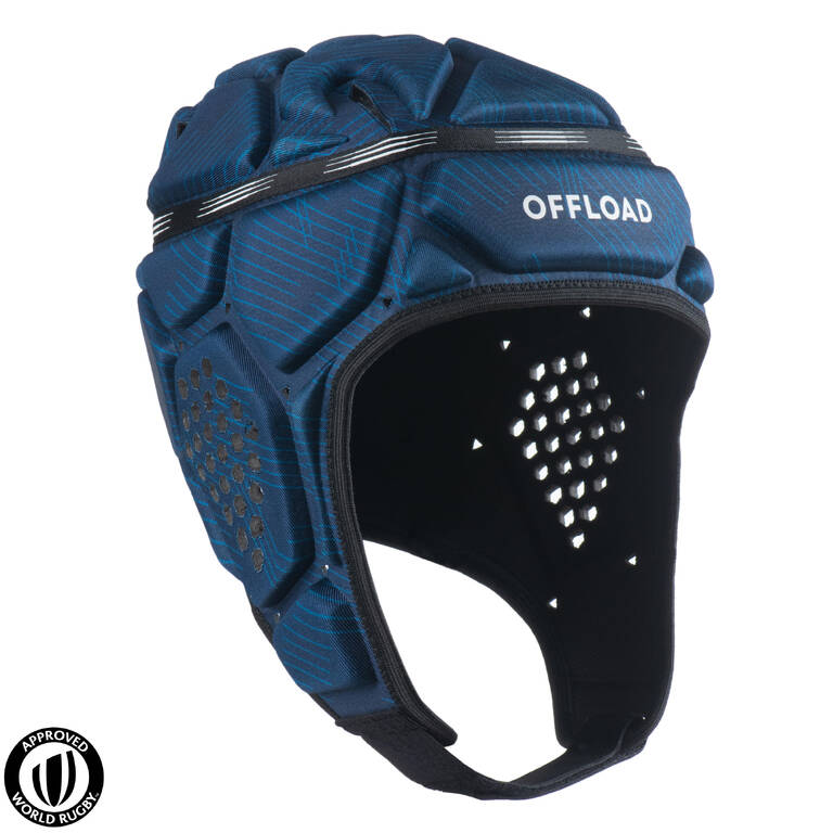 Kids'/Adult Rugby Head Guard R500 - Blue