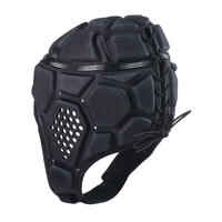 Casco Rugby Offload R500 Adulto Negro