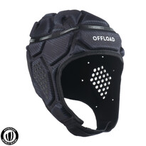 Шлем для регби мужской черный R500 Offload