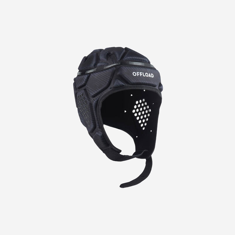 Casco Rugby Offload R500 Adulto Negro - Decathlon