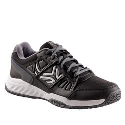 CHAUSSURES DE TENNIS HOMME TS160 NOIR MULTI COURT