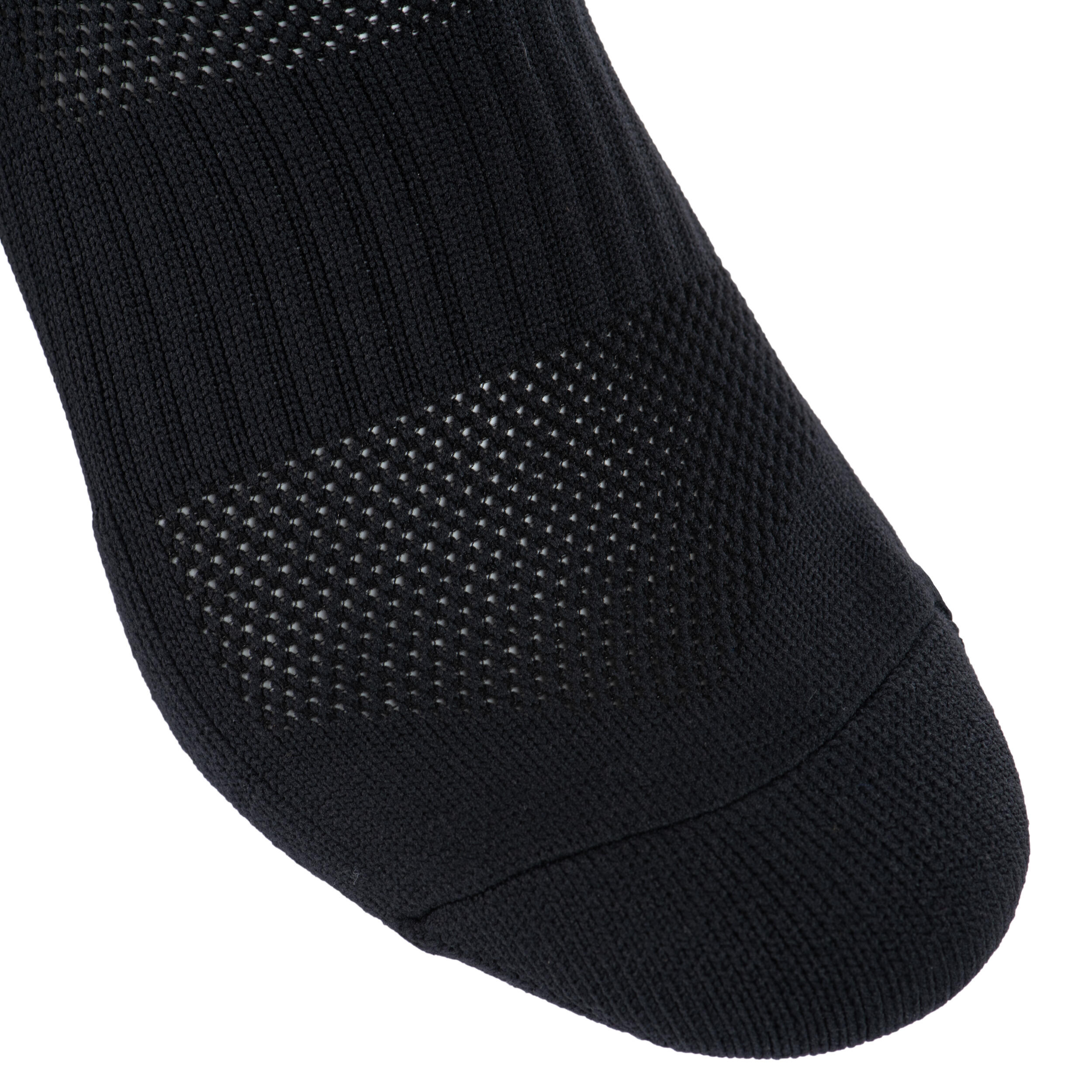 Men's/Women's High Rugby Socks R500 - Black/White 5/5