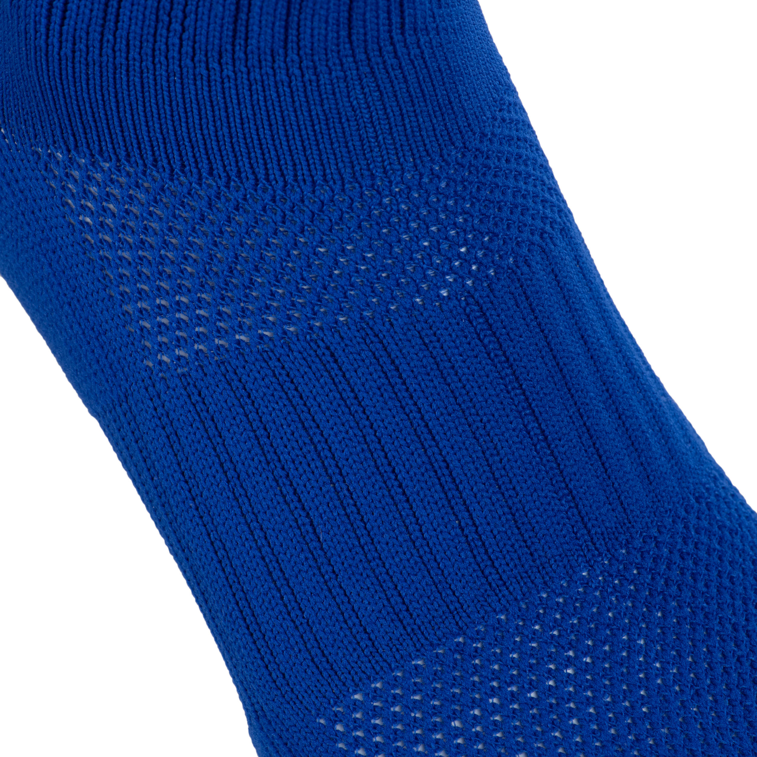 Kids' High Rugby Socks R500 - Blue/White 4/5
