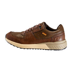 SKECHERS Sneakers voor wandelen in de stad heren Felano bruin | Decathlon