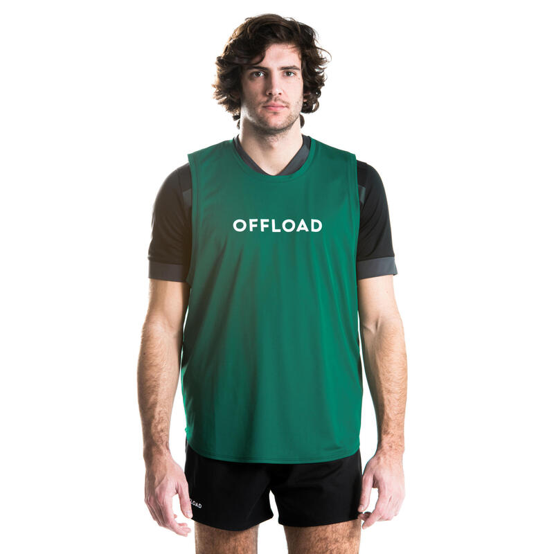 Vestă diferențiere Rugby R100 M5 Verde