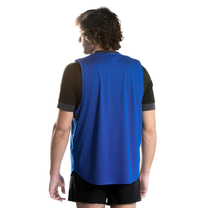 CHASUBLE R100 RUGBY BLEU