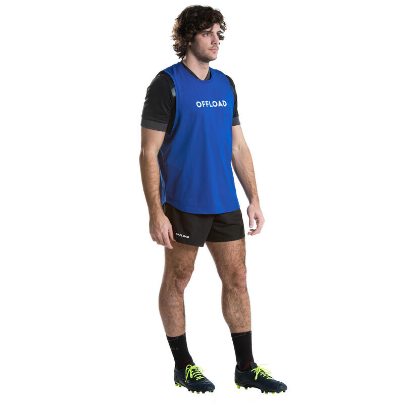 Chasuble de rugby - R100 bleu