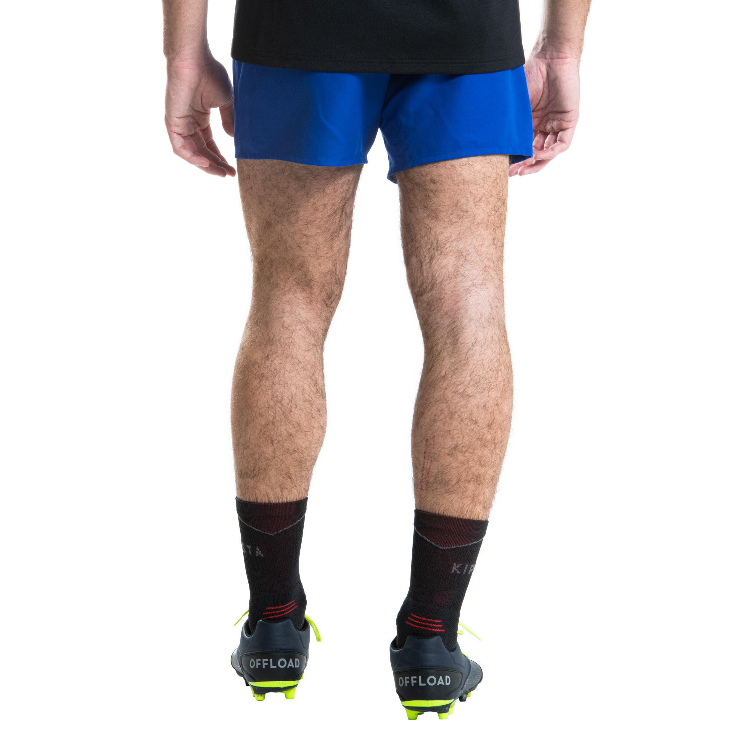 Adult Rugby Club Pocketless Shorts R100 - Blue 7/7