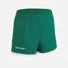 Rugbyshorts Club R100 ohne Tasche Kinder grün