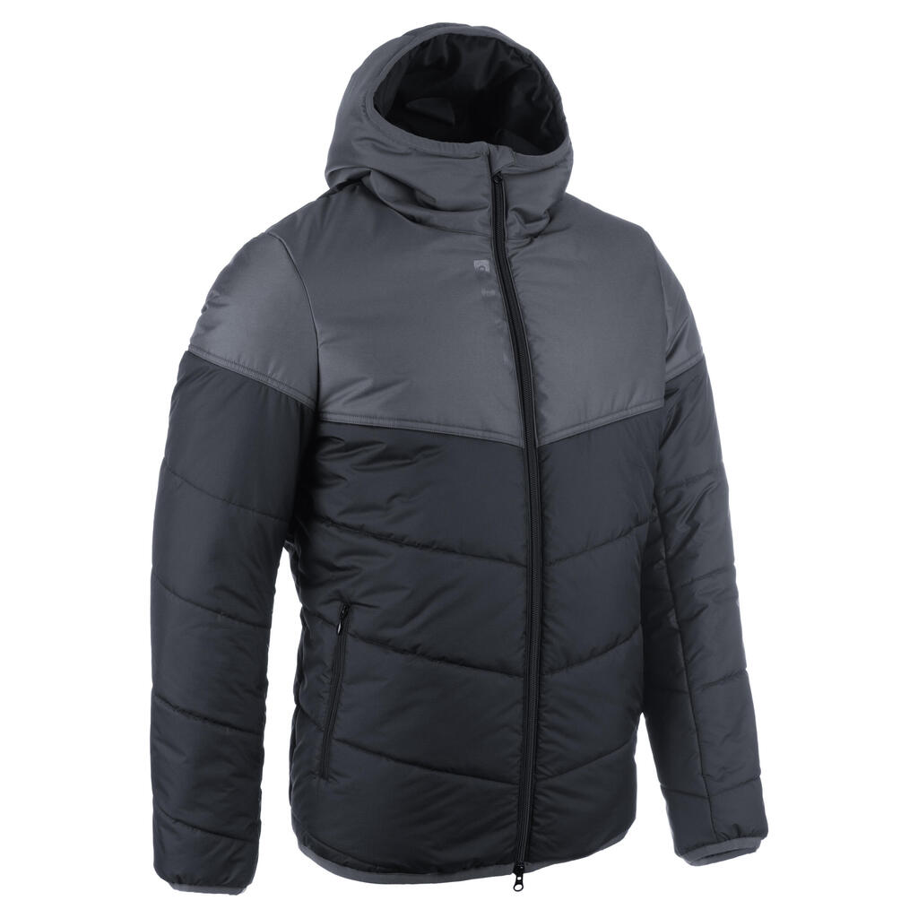 Adult Rugby Club Coach Short Parka R500 - Black